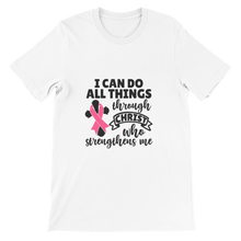 All things Through Christ Premium Unisex Crewneck T-shirt