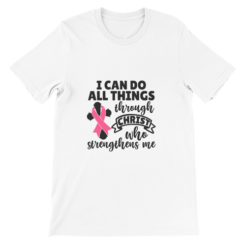 All things Through Christ Premium Unisex Crewneck T-shirt