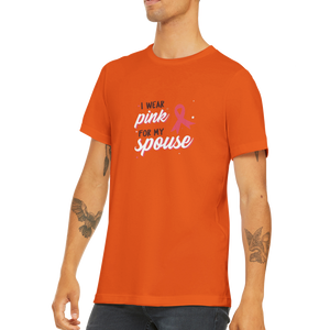 I wear Pink Premium Unisex Crewneck T-shirt