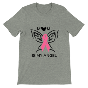 Mom Is my Angel Premium Unisex Crewneck T-shirt