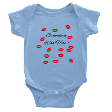 Kisses by Grandma Classic Baby Short Sleeve Onesies