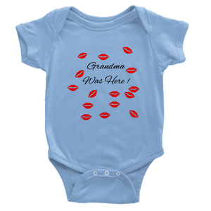 Kisses by Grandma Classic Baby Short Sleeve Onesies