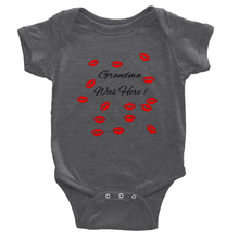 Kisses by Grandma Classic Baby Short Sleeve Onesies