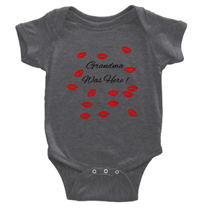 Kisses by Grandma Classic Baby Short Sleeve Onesies