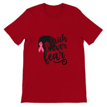 Faith over fear Premium Unisex Crewneck T-shirt