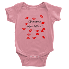Kisses by Grandma Classic Baby Short Sleeve Onesies