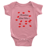Kisses by Grandma Classic Baby Short Sleeve Onesies