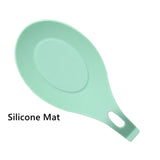 Food Grade Silicone Kitchenware Household Wooden Beech Handle Cooking Utensils Baking Tools
