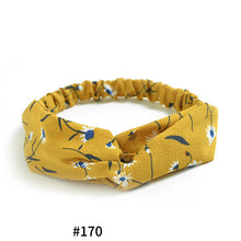 Women's Satin elastic cross headband