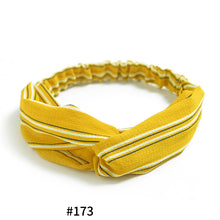 Women's Satin elastic cross headband