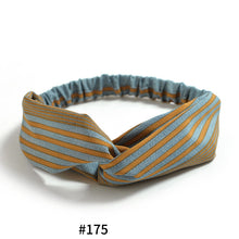 Women's Satin elastic cross headband