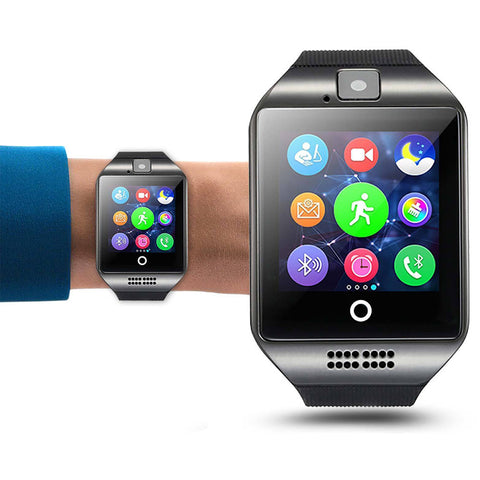 Q18 Smart Wrist Watch Bluetooth Smartwatch Phone with Camera