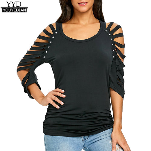 Ripped Sleeve Shirt