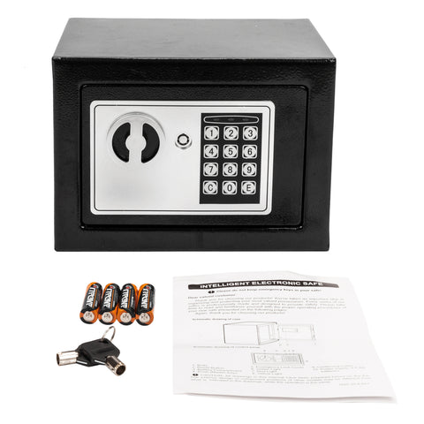Bedroom  Mini Digital Steel Electronic Cash Box
