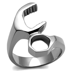 High polished (no plating) Stainless Steel Ring Mechanics ring